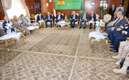 “أبو ليمون” يشهد احتفال جامعة المنوفية بعيدها السنوي الــ 49