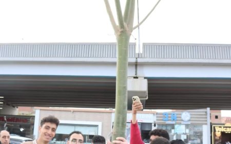 “القاصد”يشارك في زراعة الأشجار بجامعة المنوفية الأهلية