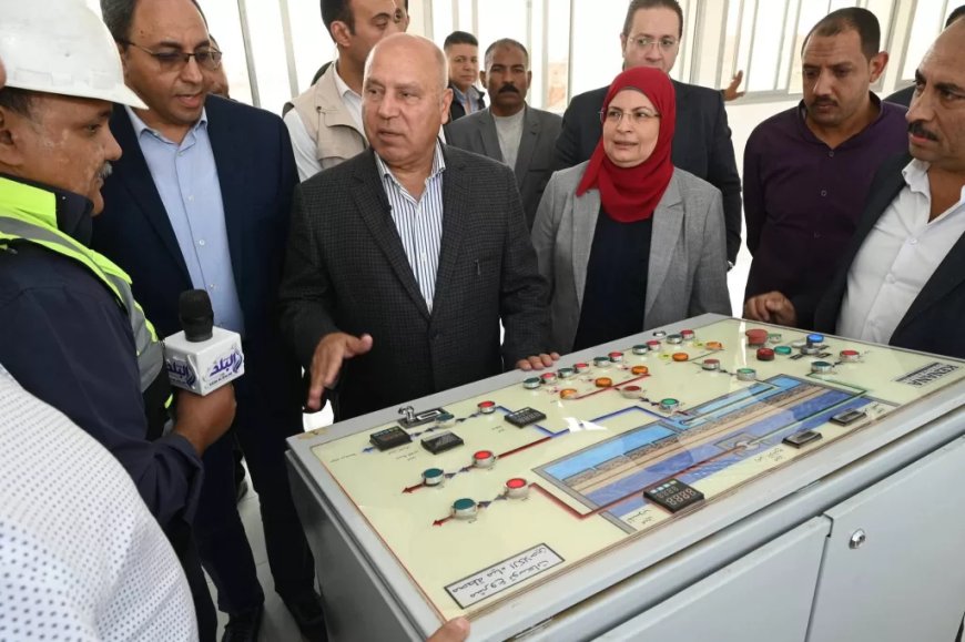 نائب رئيس الوزراء ووزير الصناعة والنقل يتفقد منطقتي “قفط” و”هو” الصناعيتين بقنا