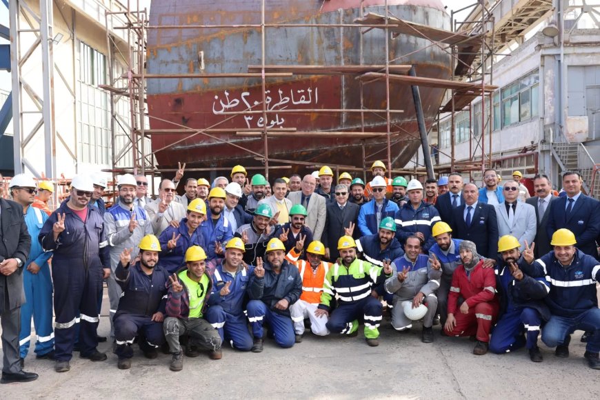 رئيس هيئة قناة السويس ومحافظ بورسعيد يتفقدان أعمال ترميم مبنى القبة التاريخي