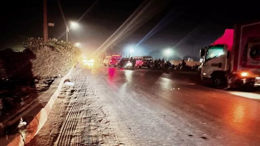 تريلا تدهس ٥ أشخاص في نجع حمادي.. وفاة طفل ووالده وإصابة 3 آخرين
