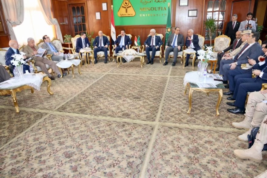 “أبو ليمون” يشهد احتفال جامعة المنوفية بعيدها السنوي الــ 49