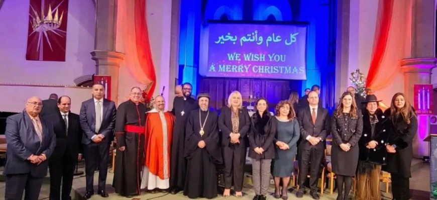 الأتحاد العام للمصريين بالمملكه المتحده يشارك في احتفالات عيد الميلاد