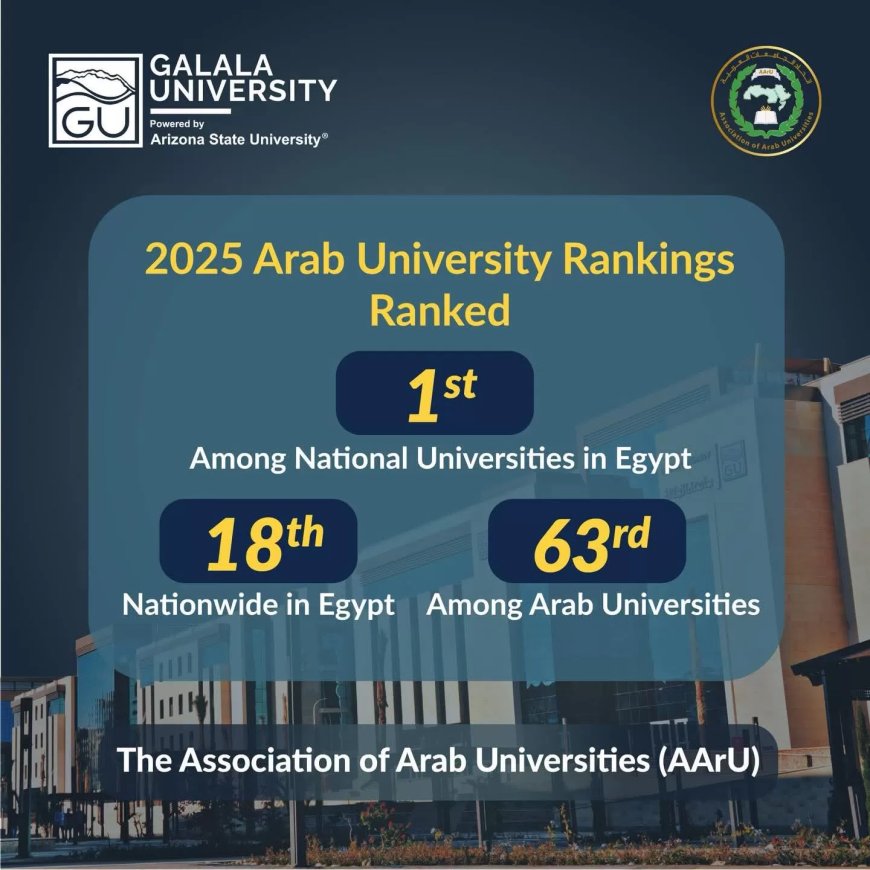 الجلالة..تحصل على مراكز متقدمة في التصنيف العربي والأولى على مستوى الجامعات الأهلية