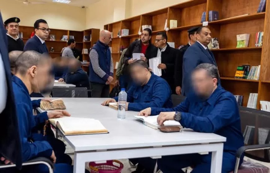 النيابة تجرى تفتيشا لمركز اصلاح وتأهيل برج العرب 1 و 3