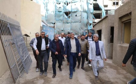 محافظ الجيزة يتفقد موقع معرض «أهلًا رمضان» بفيصل