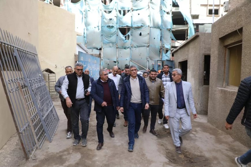 محافظ الجيزة يتفقد موقع معرض «أهلًا رمضان» بفيصل