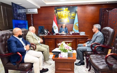 محافظ الغربية بحث مع الهيئة العربية للتصنيع الموقف التنفيذي لرفع تراكمات المخلفات والقمامة بأرض مصنع دفرة