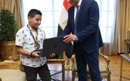 وزير الاتصالات : المواهب التكنولوجية الواعدة ثروة وطنية نعمل علي دعمها لتحويل شغفها لابتكارات وحلول قادرة على المنافسة عالميًا