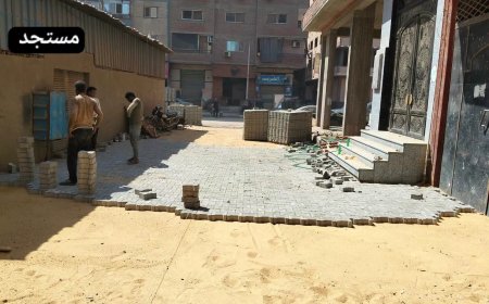 بتكلفة 6 ملايين جنيه.. رصف وتطوير عدد من الشوارع بالوراق وجنوب الجيزة