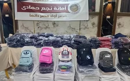 «الشعب الجمهوري» يفتتح معرض «أهلاً مدارس» بنجع حمادي بأسعار مخفضة