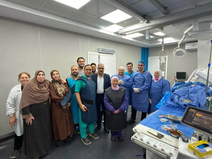لأول مرة بالدلتا..كي البؤر الكهربية فى القلب بطب المنوفية