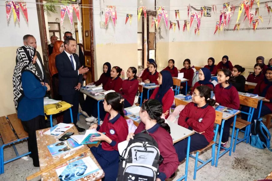 محافظ المنوفية يفاجئ « المساعي المشكورة» للبنات و المركز و التكنولوجي بشبين